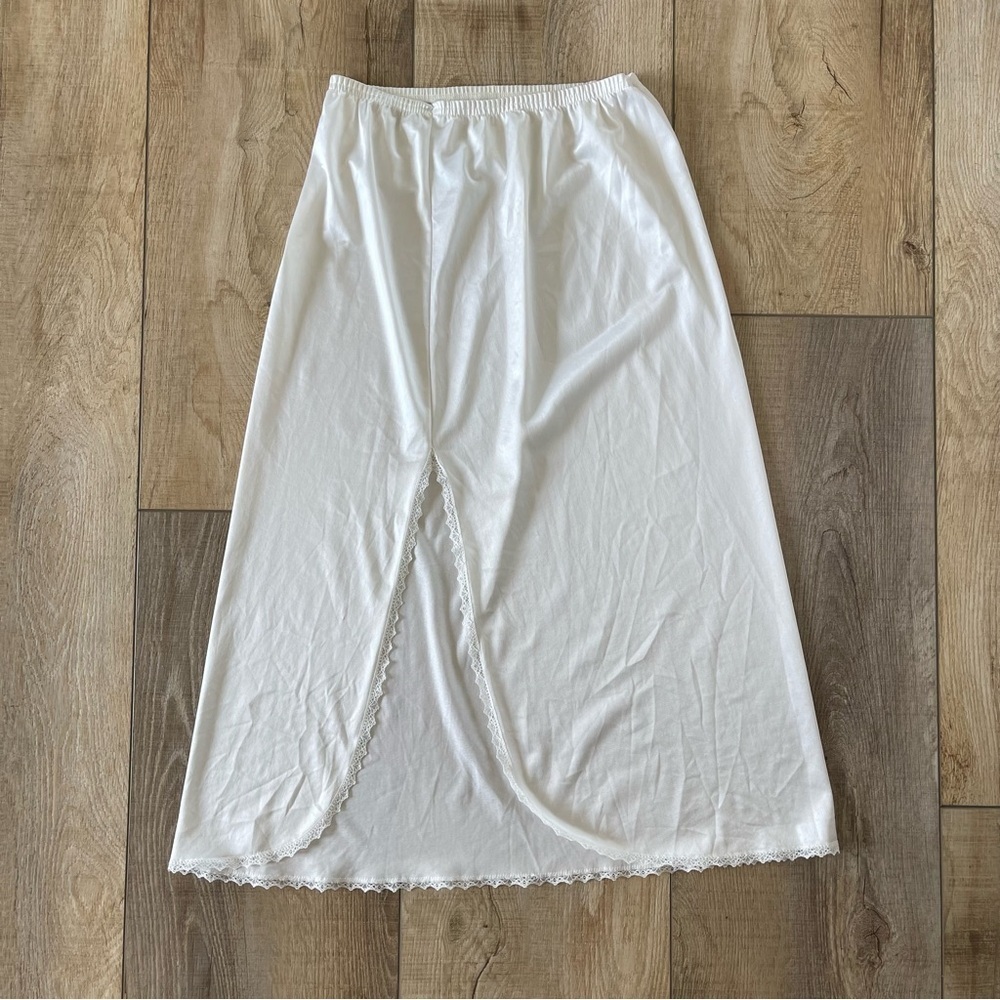 Vintage Vanity Fair Size Nylon Half Slip Long Maxi USA